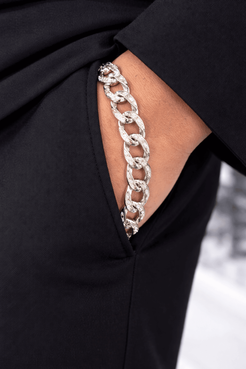 925 Italian Silver Bracelet for Men - Image 3