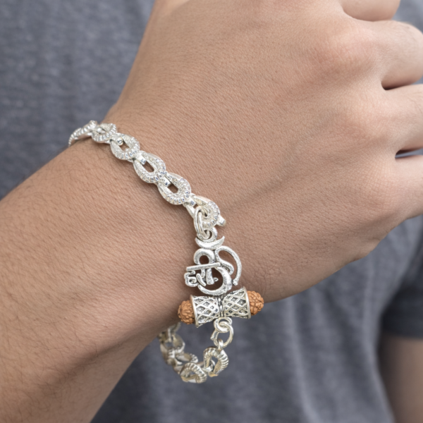 OM Trishul Bracelet