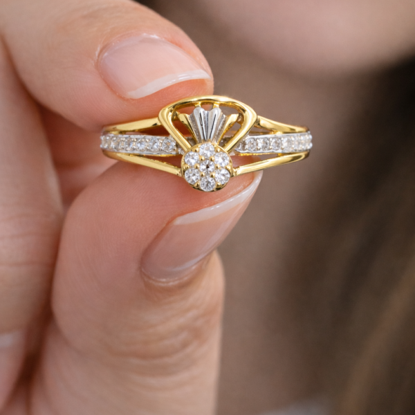 Prettiest 9 Karat Gold Ring for Women & Men | Elegant Lightweight Gold Ring – SilverGodly