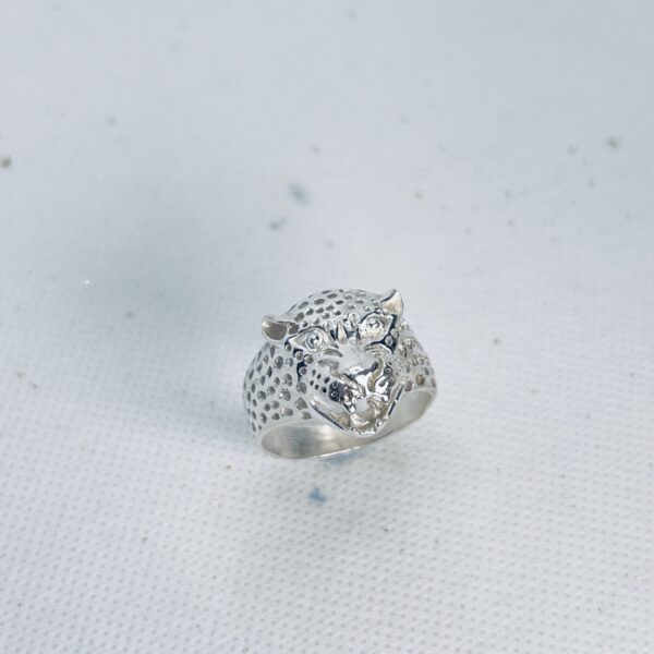 Bold Panther – 925 Sterling Silver Men’s Ring