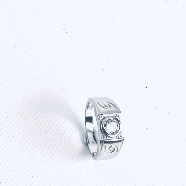 Classic Solitaire 925 Sterling Silver Men’s Ring