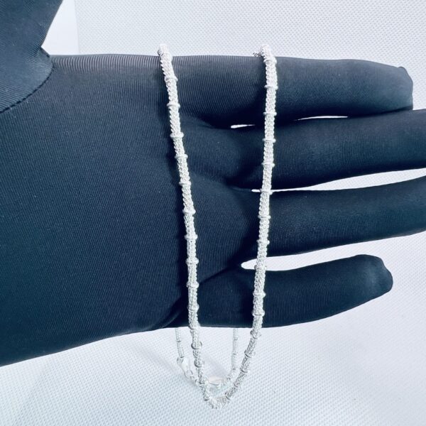 925 Sterling Silver Rope Design Chain for Men