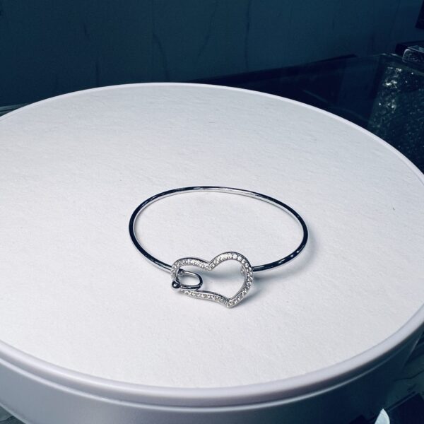 925 Silver Heart Bracelet
