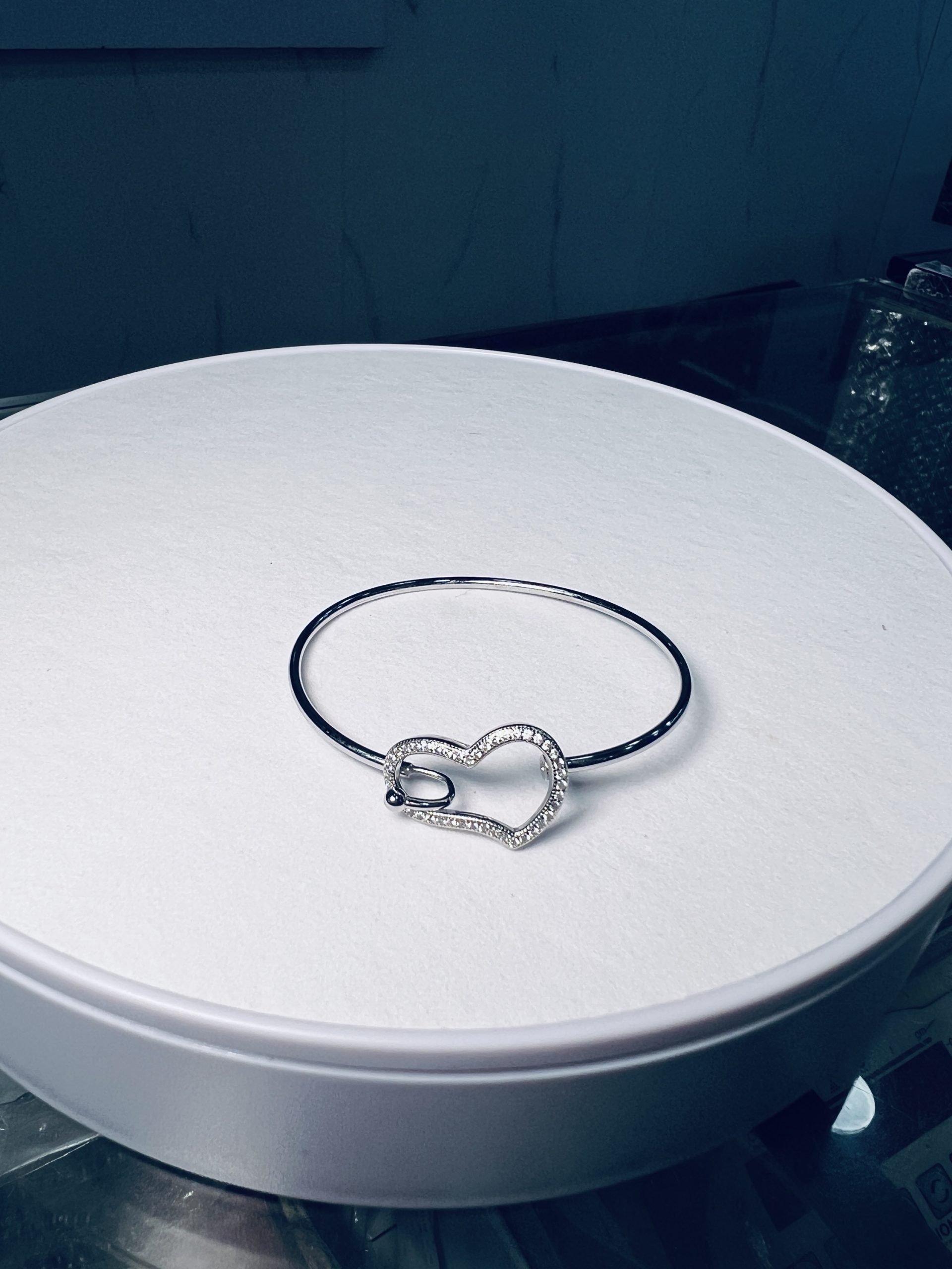 925 Silver Heart Bracelet