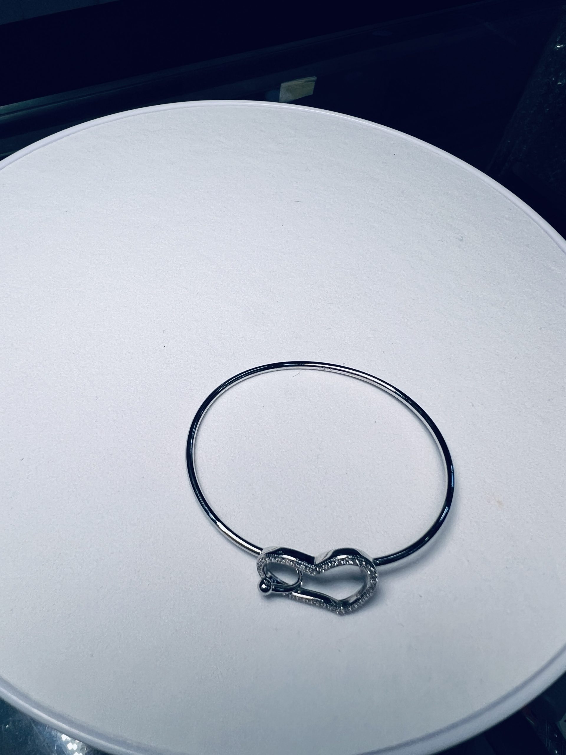 925 Silver Heart Bracelet - Image 3