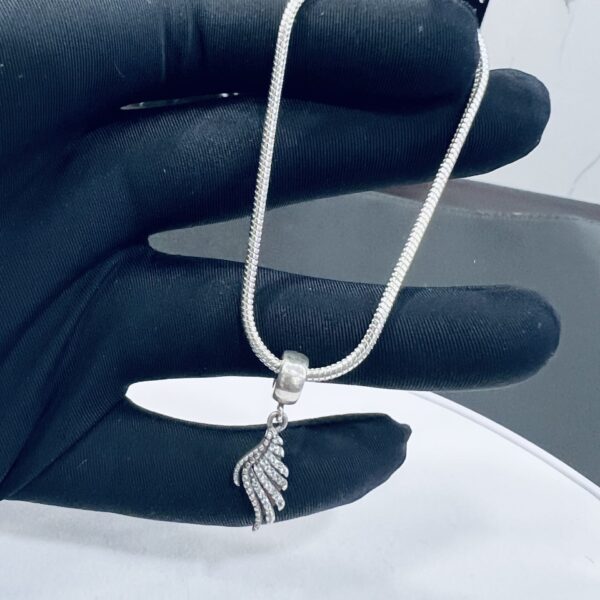 Winged Charm 925 Silver Bracelet