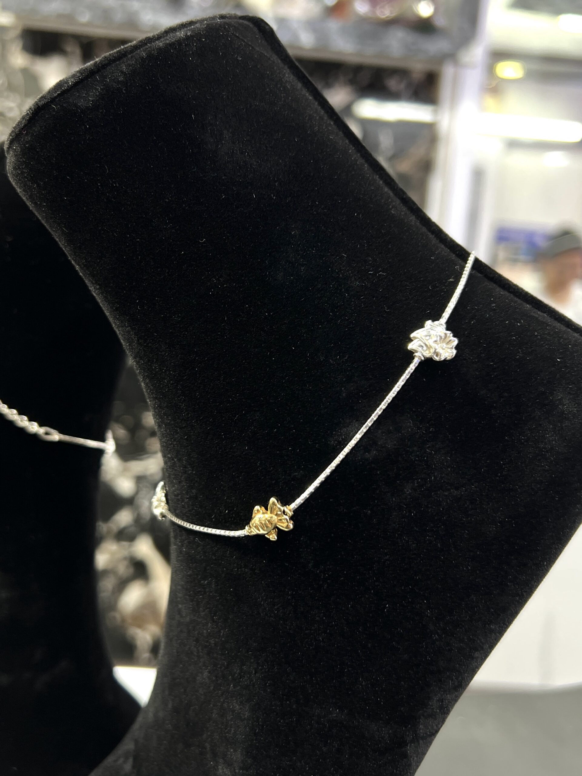 The Gilded Dragonfly 925 Silver Anklet