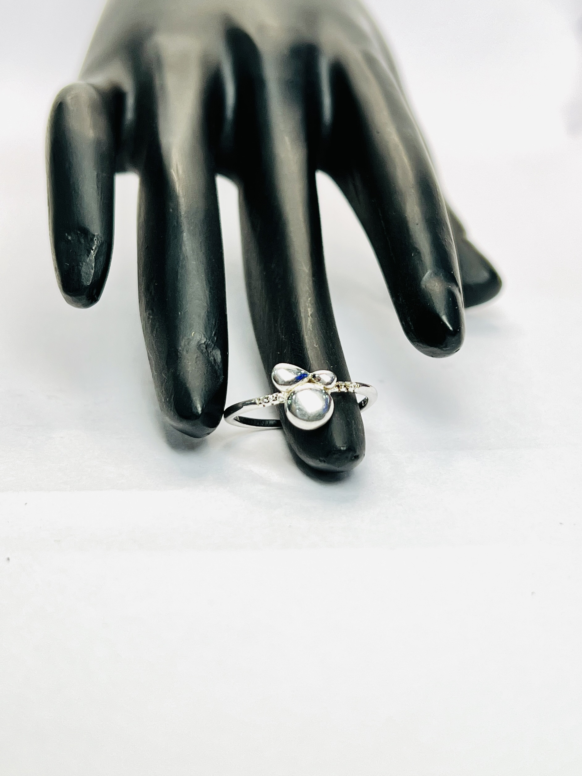 Modern Silver Ring size 7.5