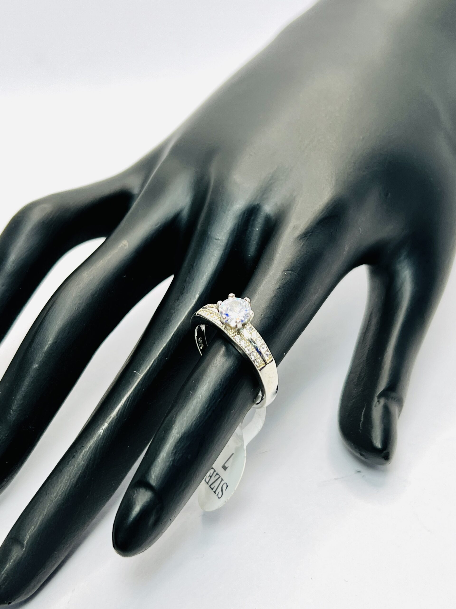 925 Sterling Silver Bridal Ring - Image 2