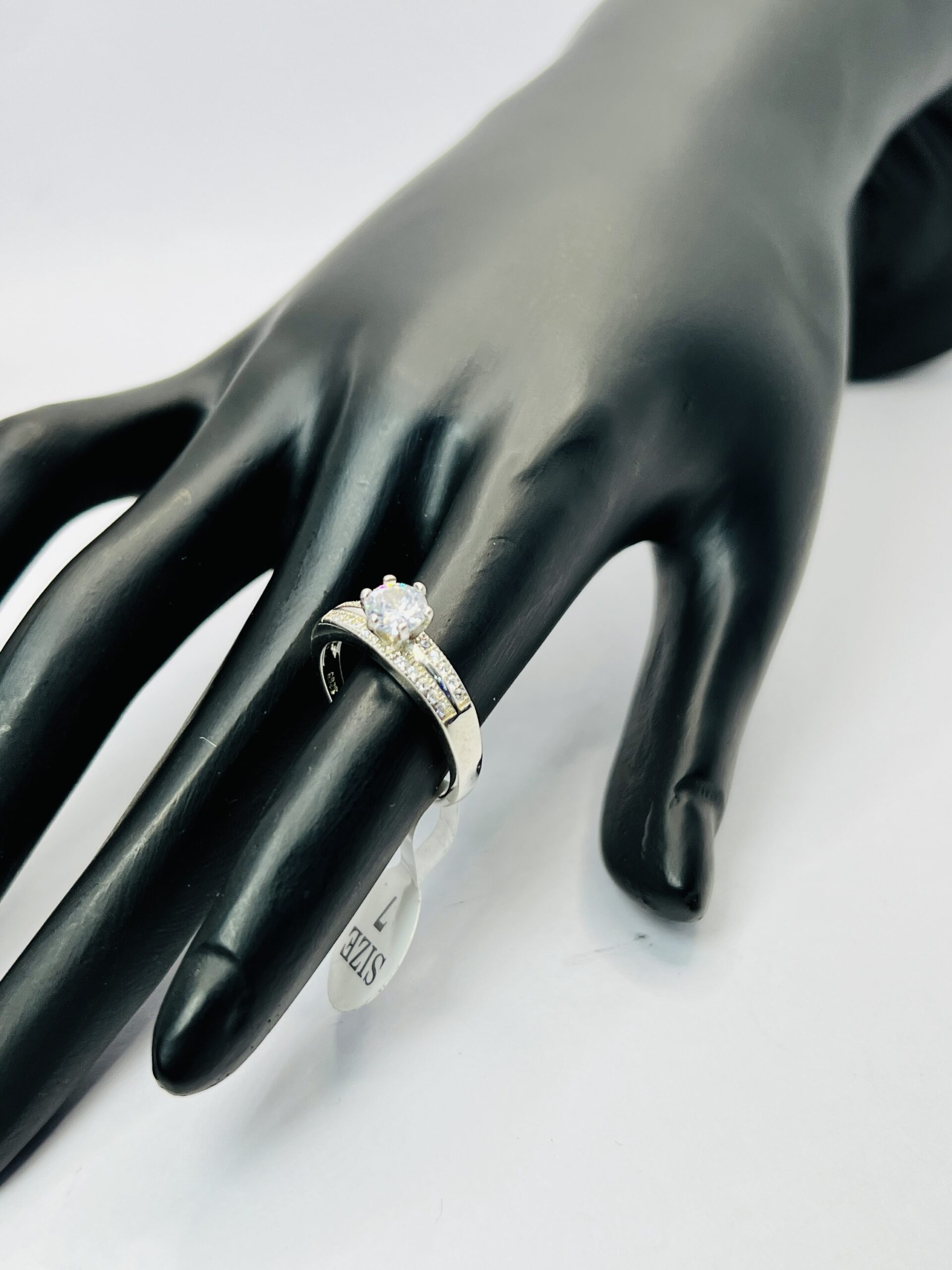 925 Sterling Silver Bridal Ring - Image 3