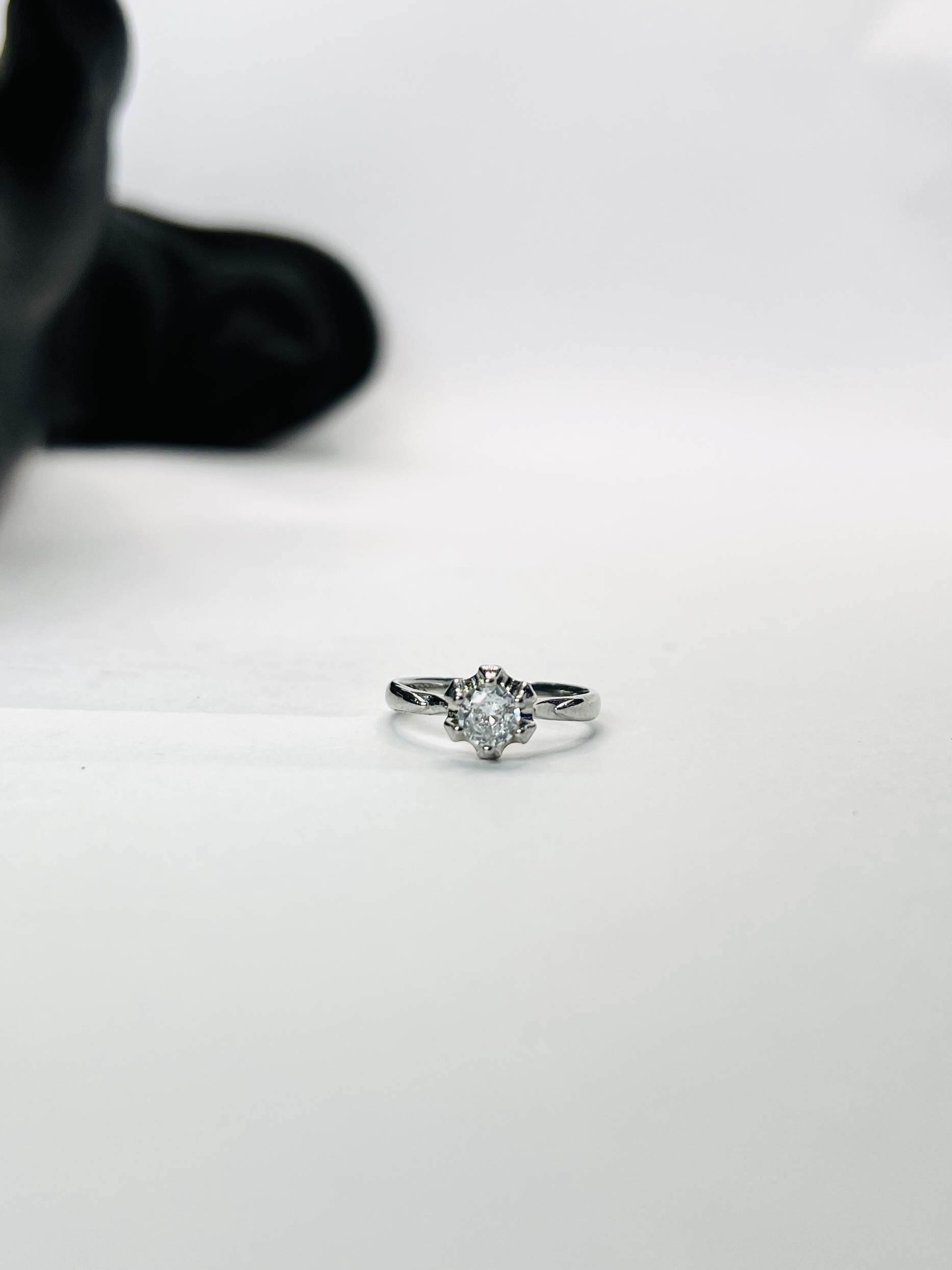 Classic 925 Sterling Silver Solitaire Women’s Ring - Image 3