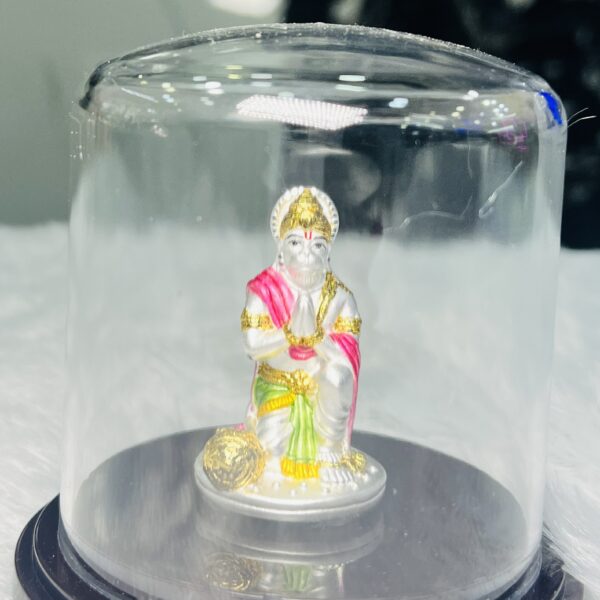 999 Pure Silver Hanuman Idol