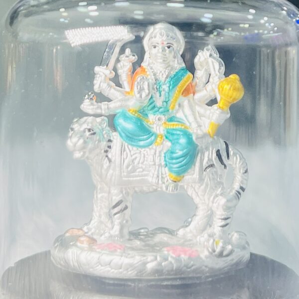 999 Pure Silver Sherawali Maa Idol