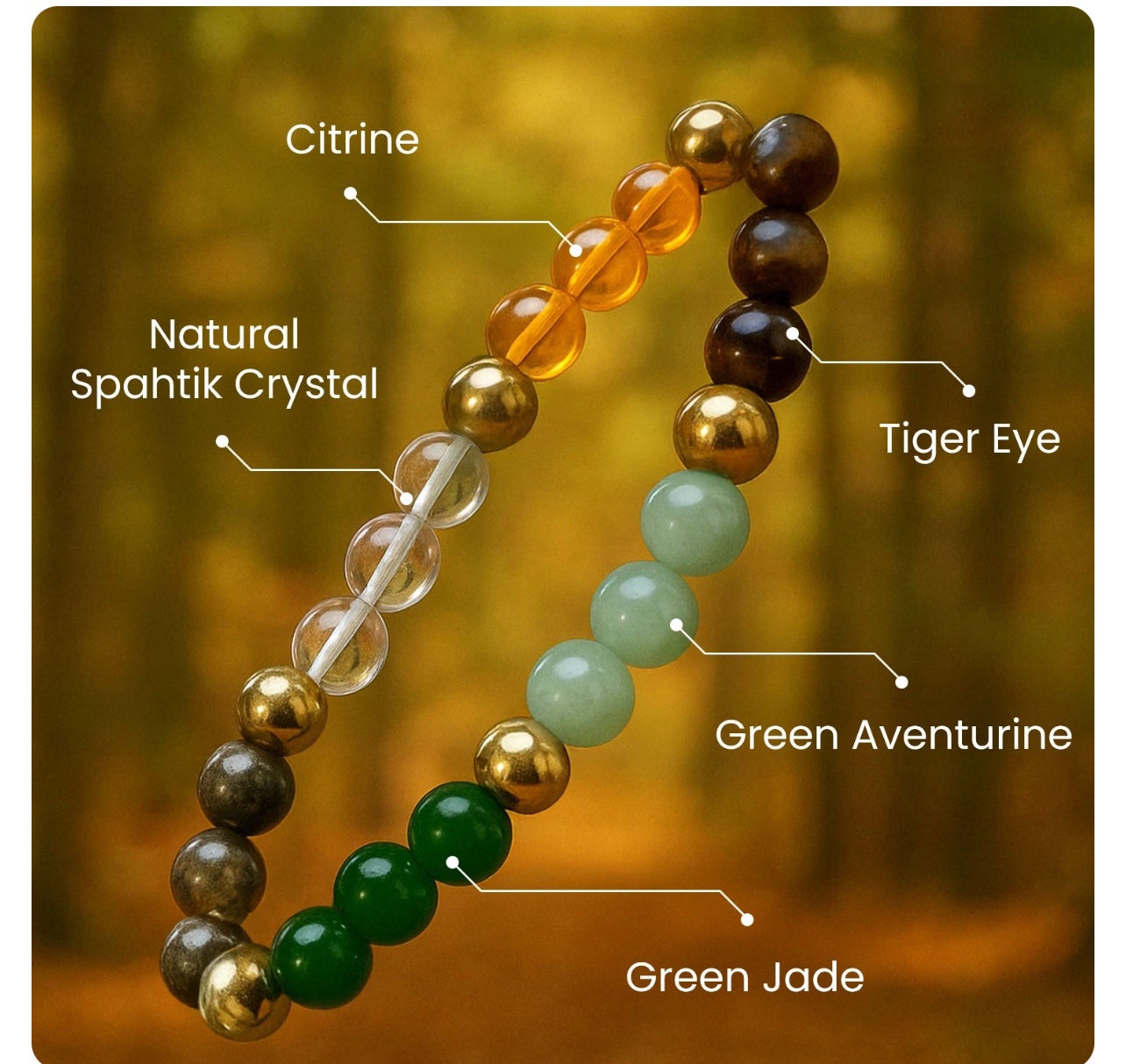 Dhan Yog Multi-Stone Energy Bracelet - Image 3