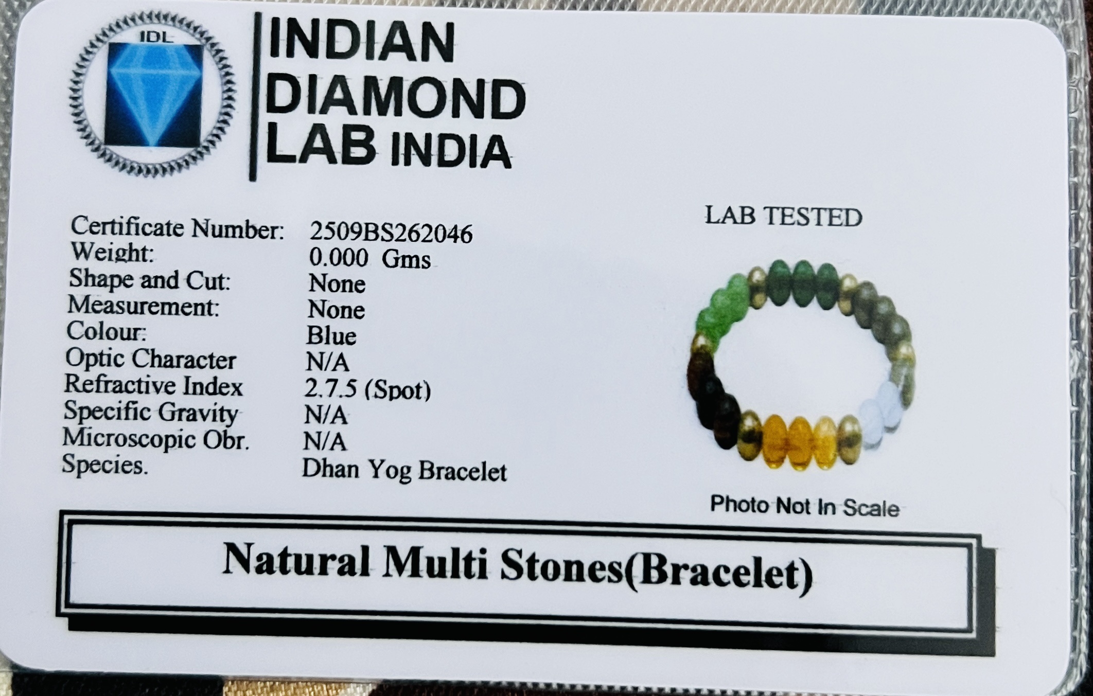Dhan Yog Multi-Stone Energy Bracelet - Image 2