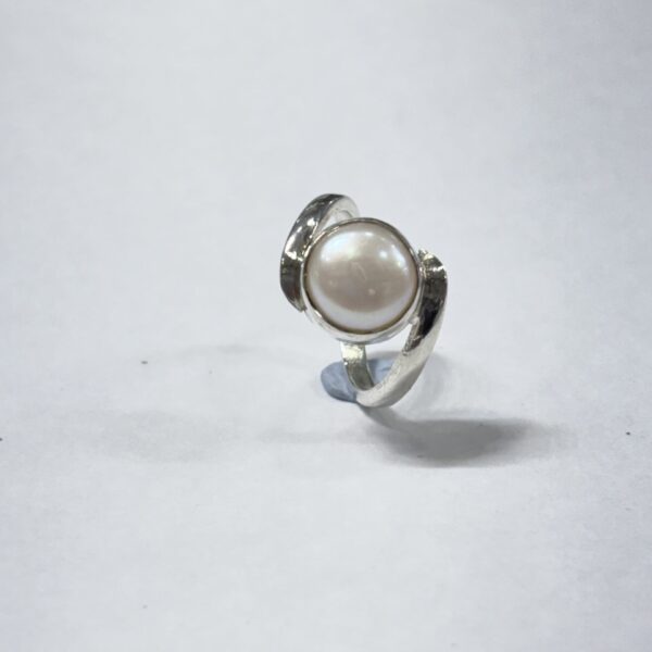 Original Pearl Ring.  Adjustable Ring