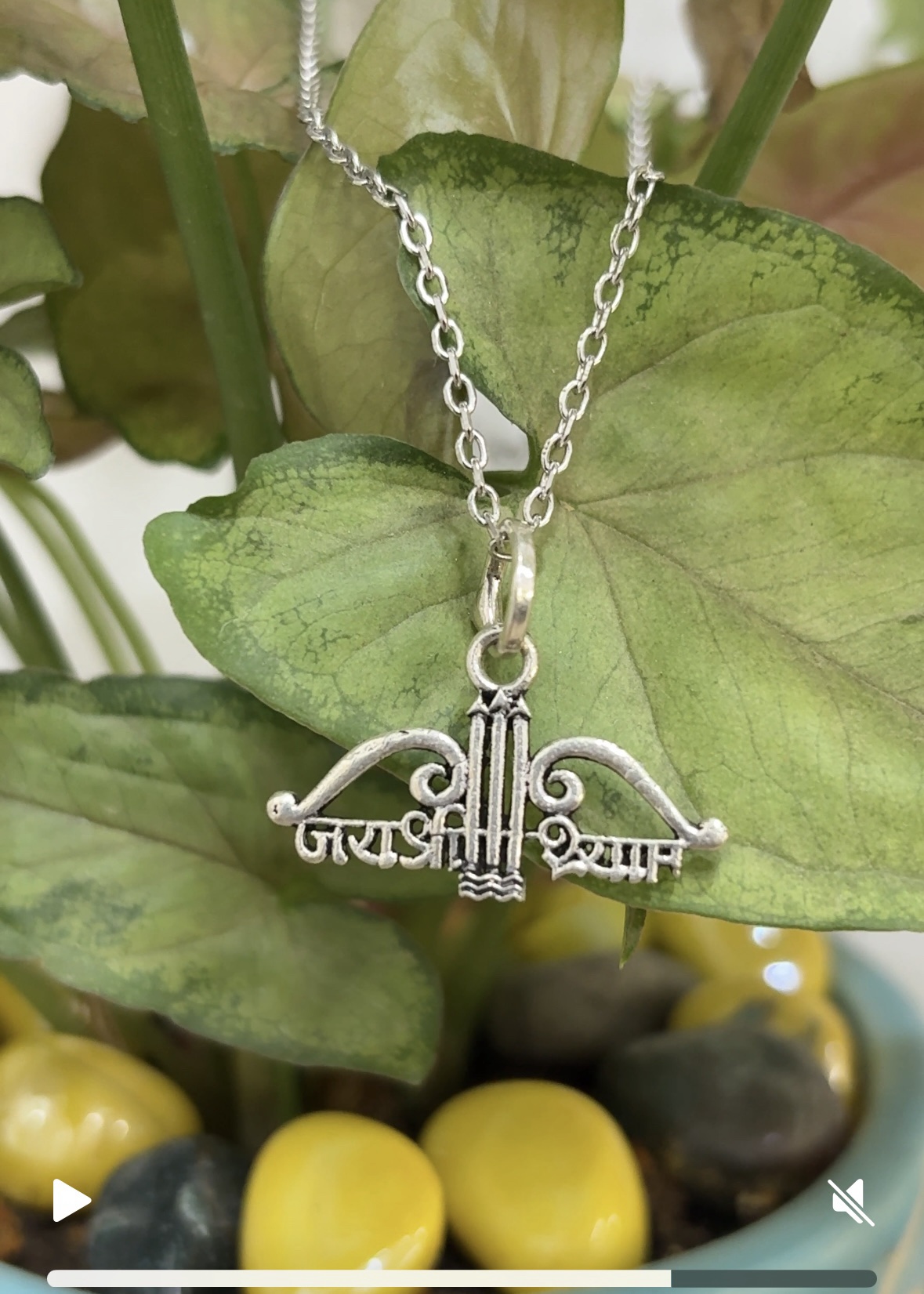 Jai shree khatu shyam. Pendent . Pendent 925 Silver Oxidize