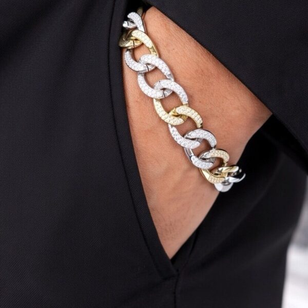 925 Italian Silver Bracelet for Men