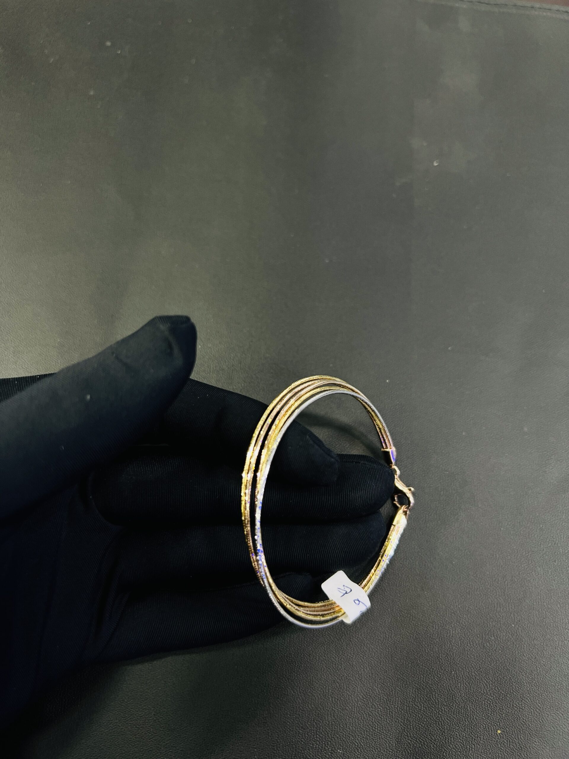 925 Three tone Italian bracelet - Image 3