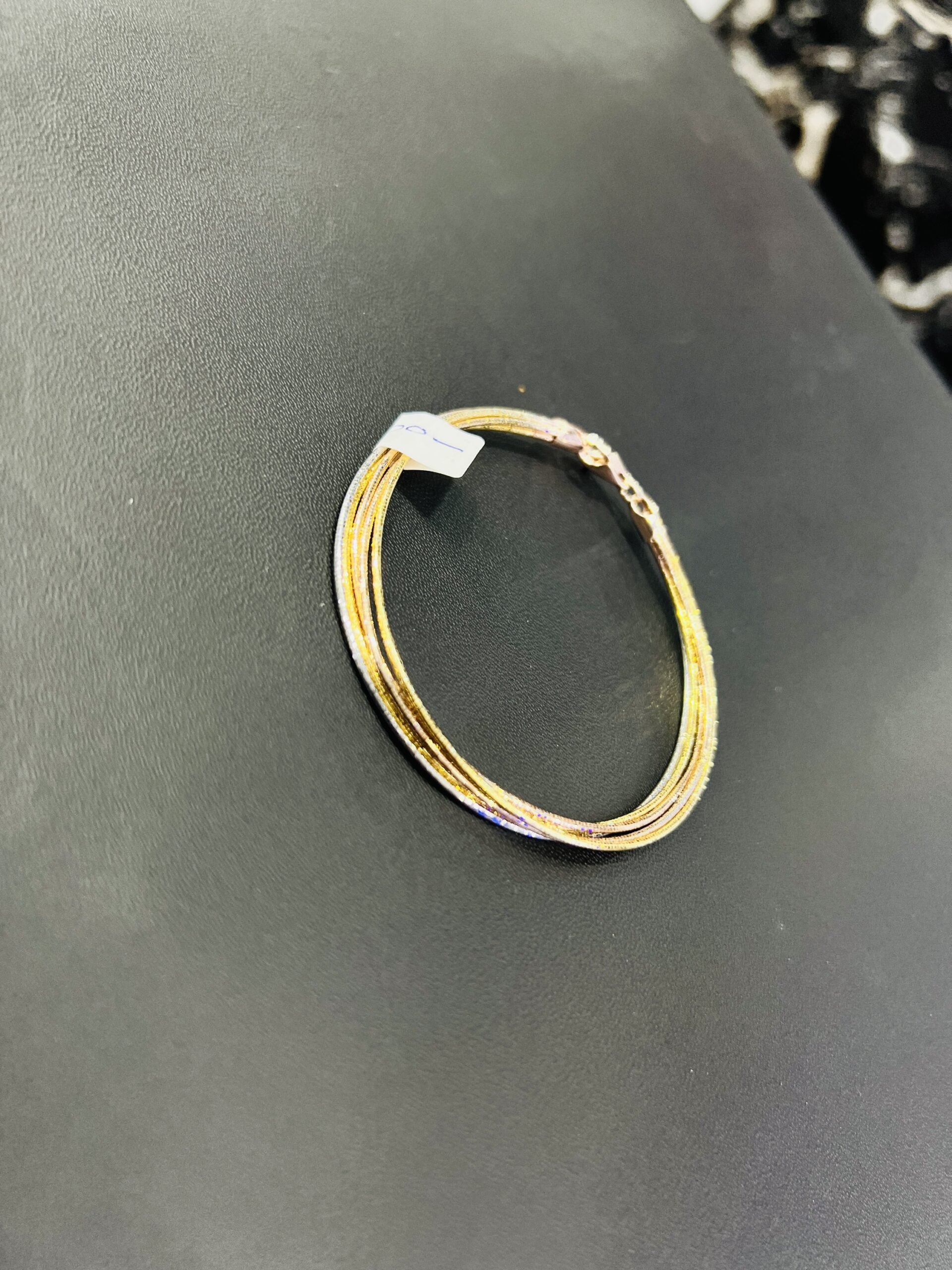 925 Three tone Italian bracelet - Image 4
