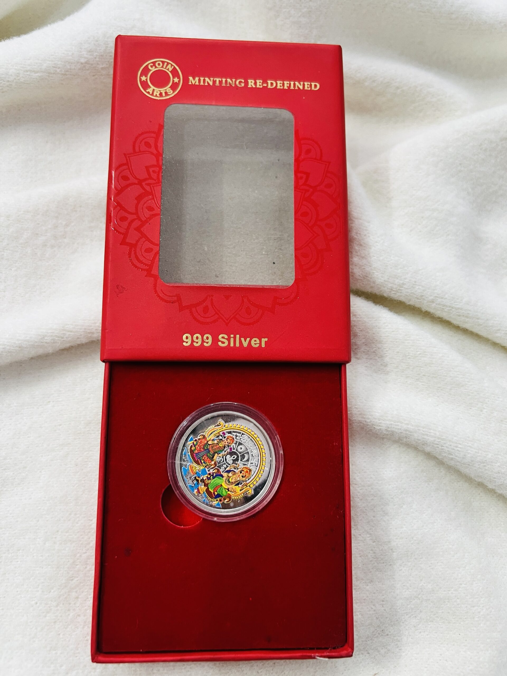999 Silver. 10 gram Printed coin - Image 4