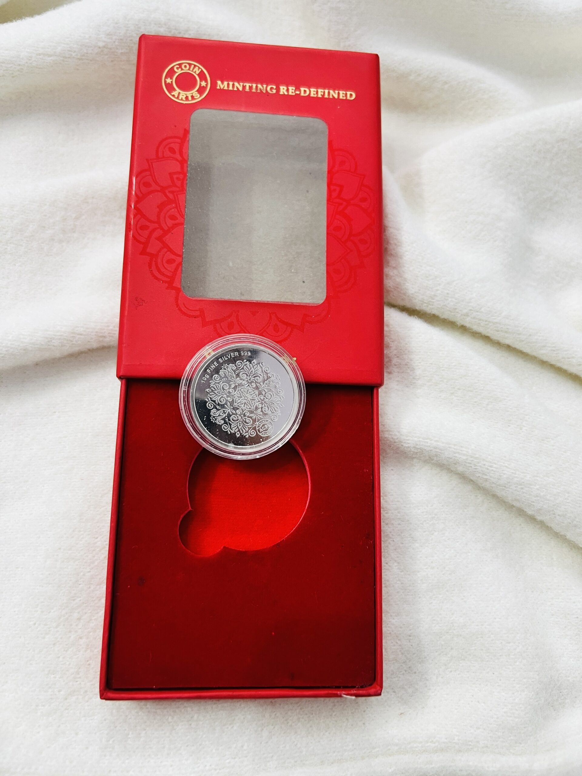 999 Silver. 10 gram Printed coin - Image 3