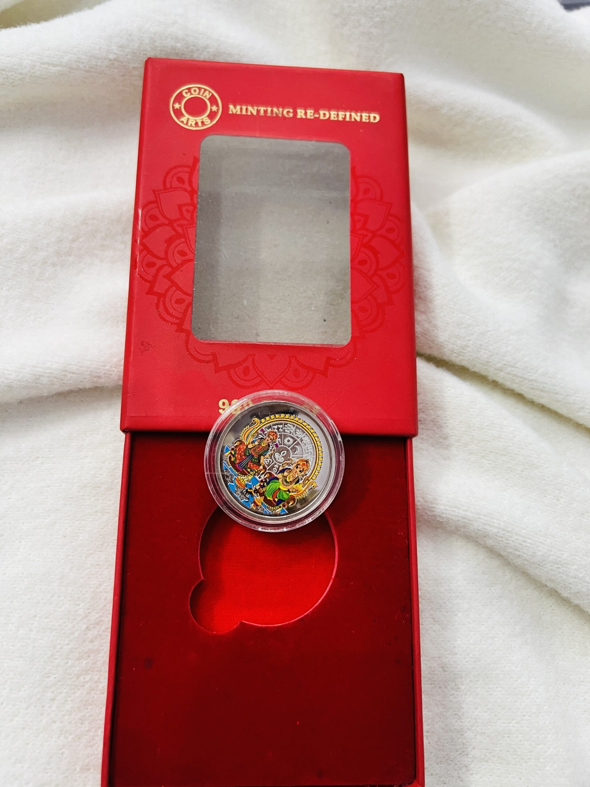999 Silver. 10 gram Printed coin - Image 2