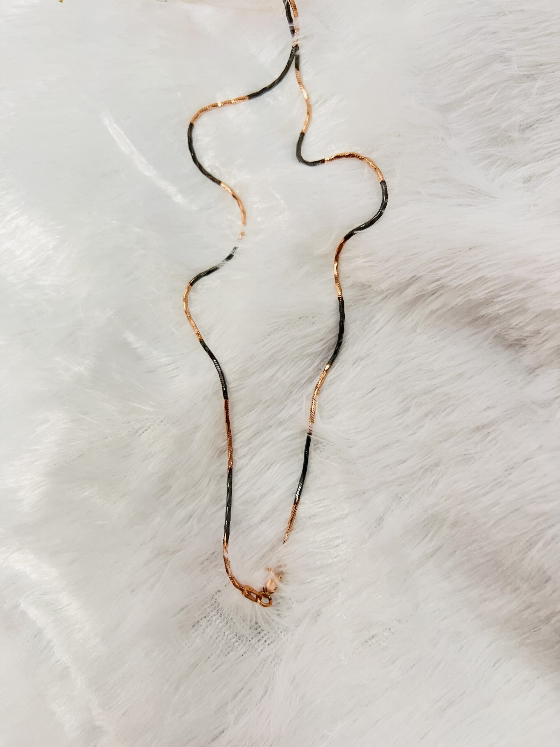 925 Italian Two Tone Anklets - Image 3