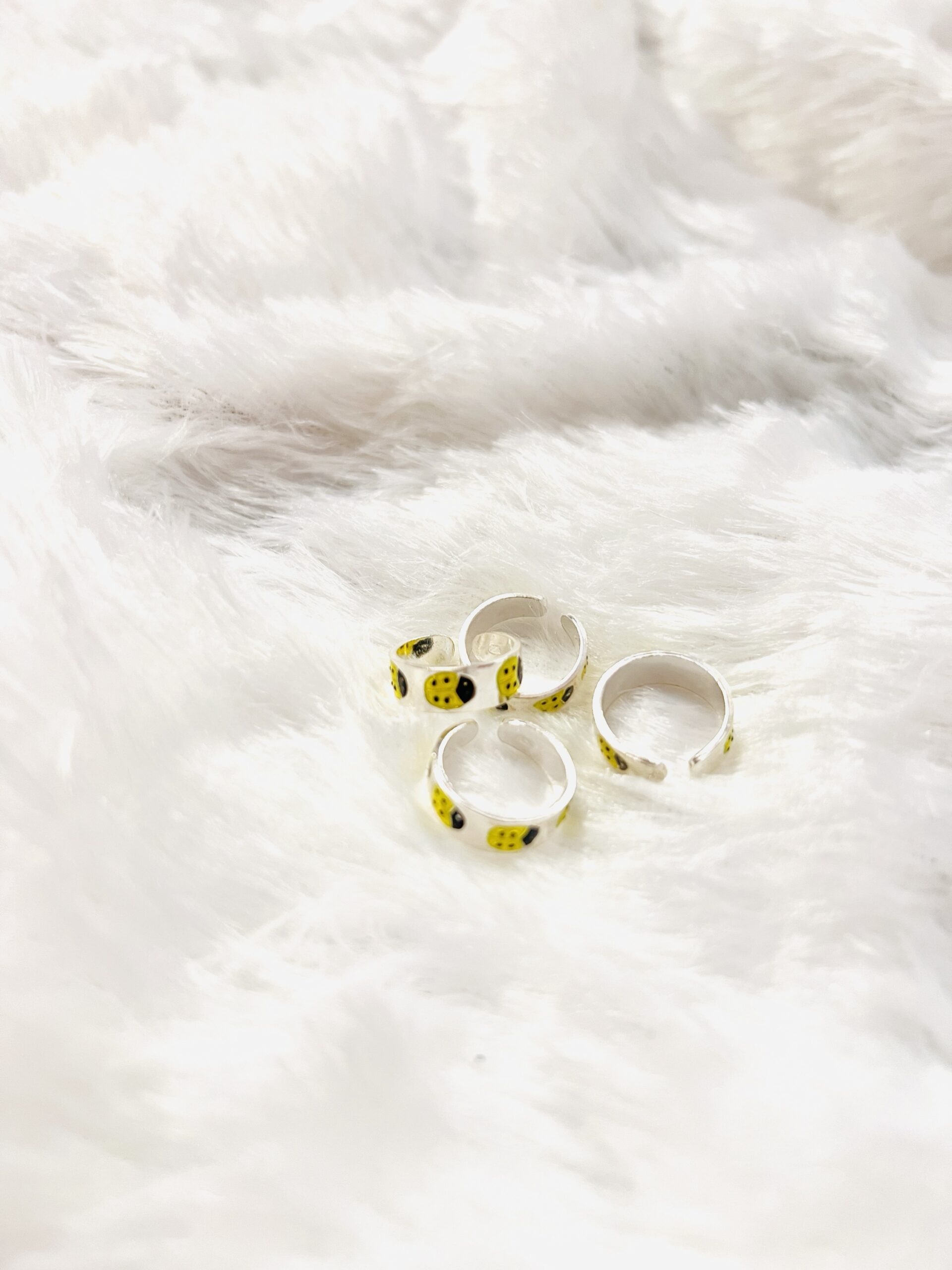 Elegant 925 Sterling Silver Toe Ring 2 pairs - Image 2