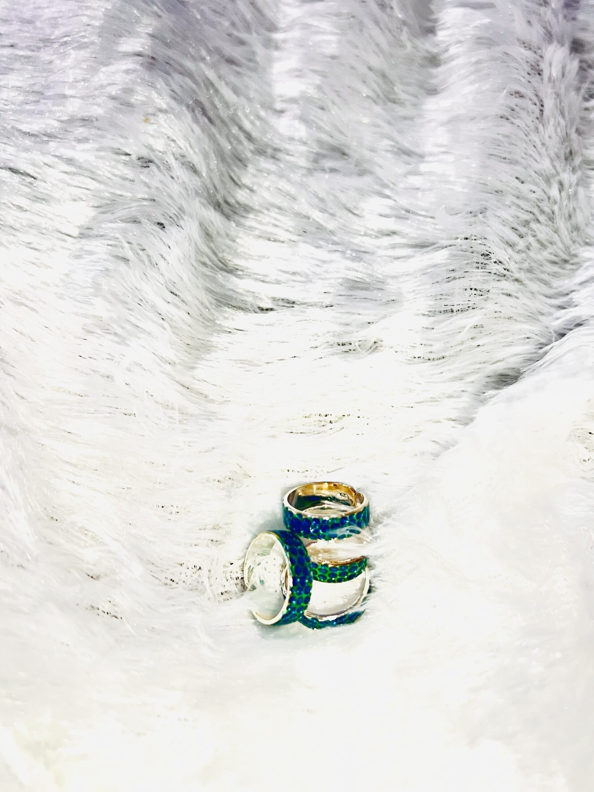 Elegant 925 Sterling Silver Toe Ring 2 Pairs - Image 3