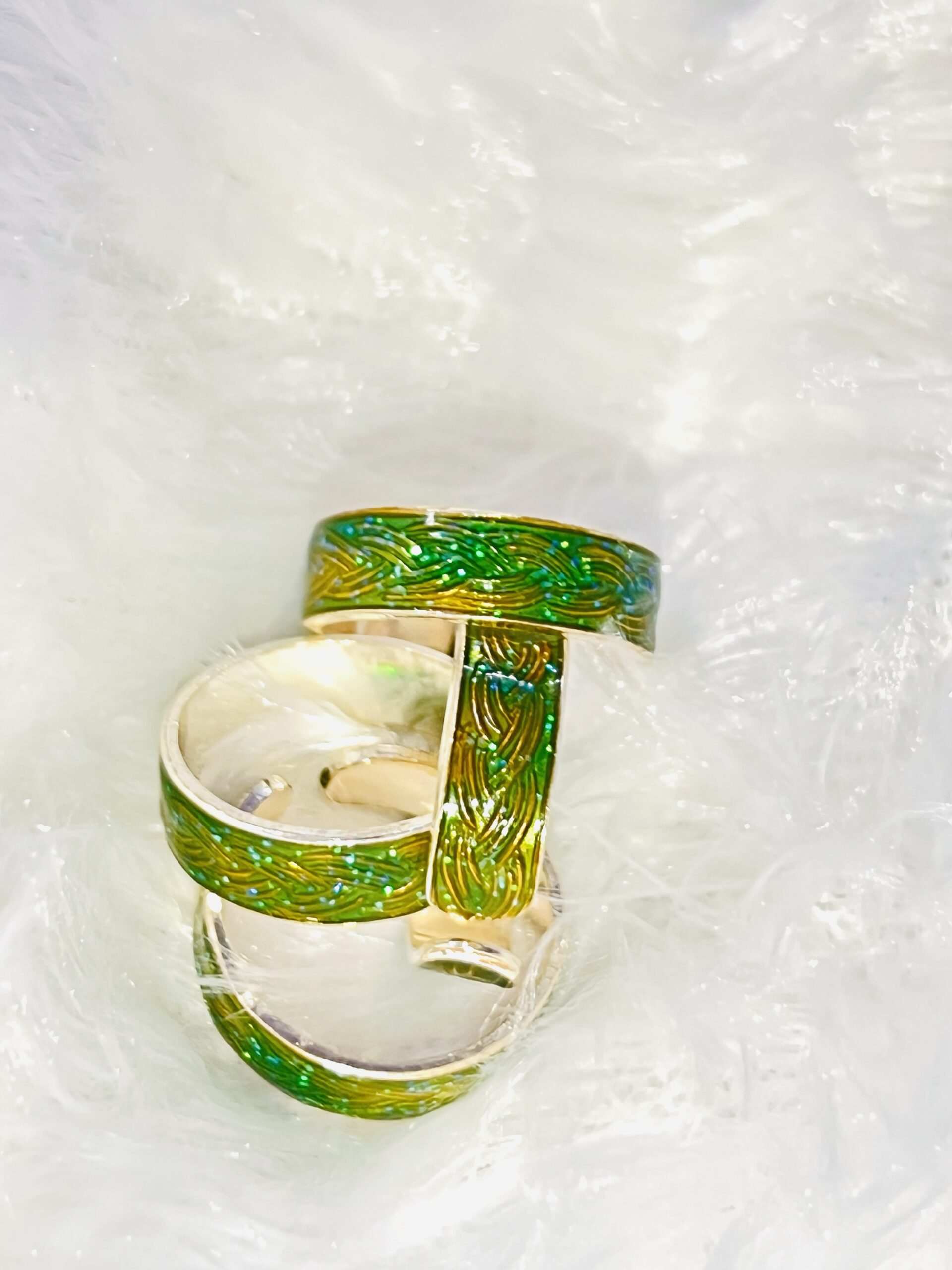Elegant 925 Sterling Silver Toe Ring 2 pairs - Image 2