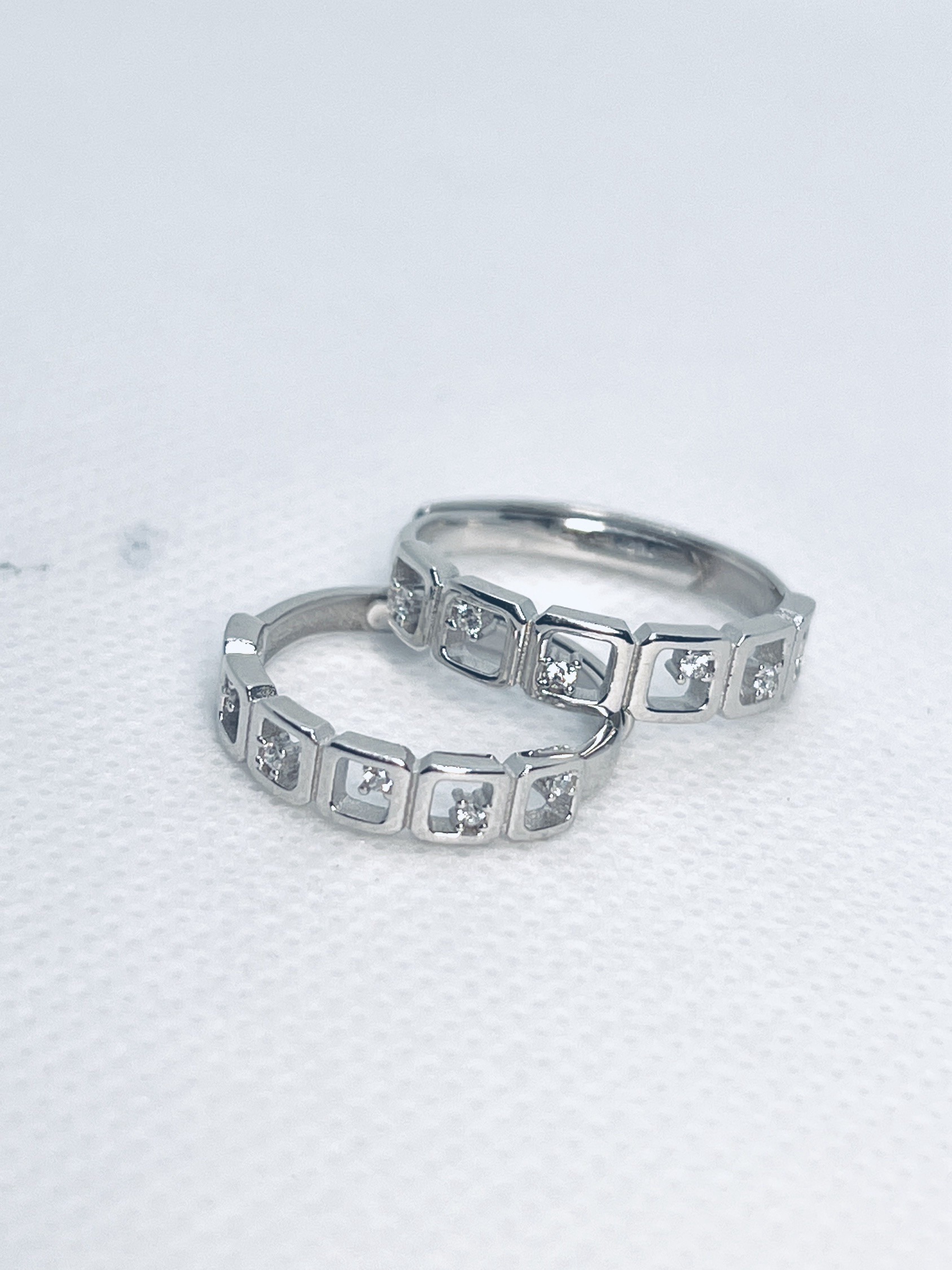 925 Sterling Silver Adjustable Couple Ring – Love Engraved Band