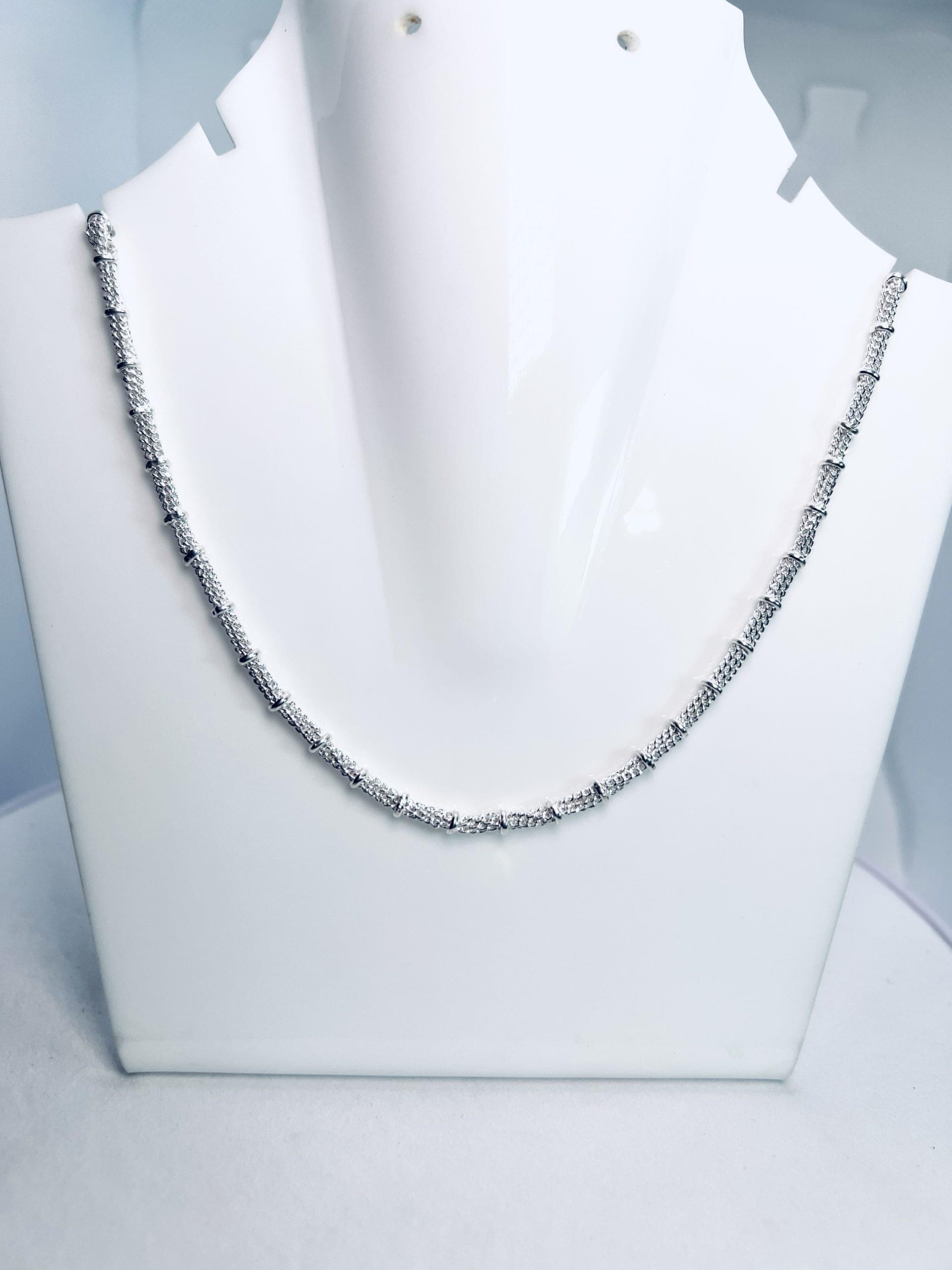 925 Sterling Silver Rope Design Chain for Men - Image 2